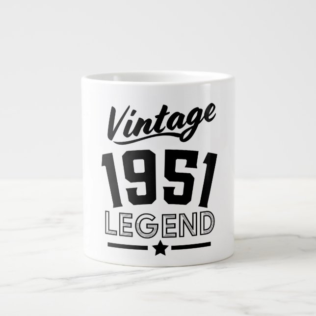 Vintage 1950s giant coffee mug (Front)