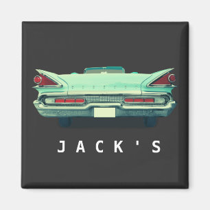 Vintage 1950s Mercury Taillights Custom Magnet