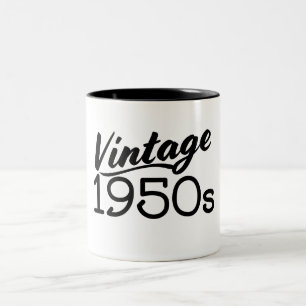Vintage 1950s Two-Tone coffee mug