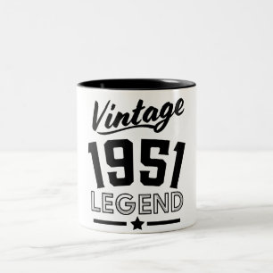 Vintage 1950s Two-Tone coffee mug
