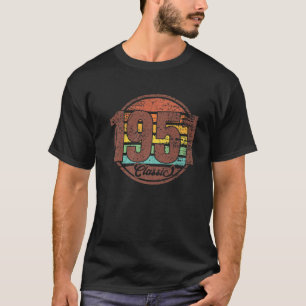 Vintage 1951 Classic 70 Yo Retro 70Th Birthday 195 T-Shirt