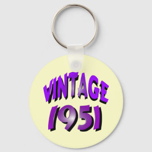 Vintage 1951 key ring