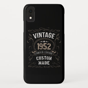 Vintage 1952 Limited Edition Custom made iPhone XR Case