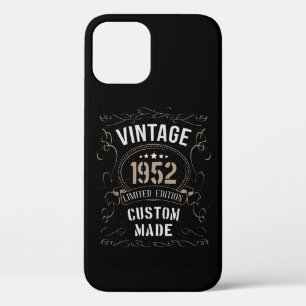 Vintage 1952 Limited Edition Custom made iPhone 12 Case