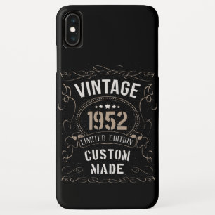 Vintage 1952 Limited Edition Custom made iPhone XS Max Case
