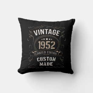 Vintage 1952 Limited Edition Custom made Cushion