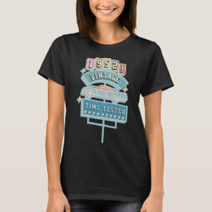 Vintage 1952 Time Tested Year you were born Birth  T-Shirt