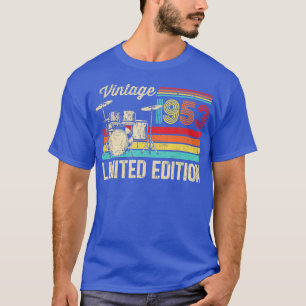 Vintage 1953 Drums Lovers 70th Birthday Drummer T-Shirt