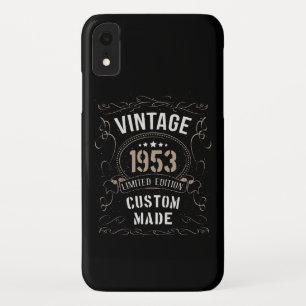 Vintage 1953 Limited Edition Custom made iPhone XR Case