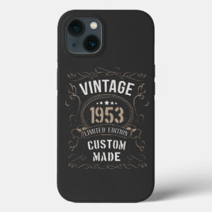 Vintage 1953 Limited Edition Custom made iPhone 13 Case