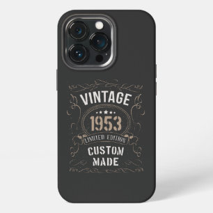 Vintage 1953 Limited Edition Custom made iPhone 13 Pro Case