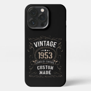 Vintage 1953 Limited Edition Custom made iPhone 13 Pro Case