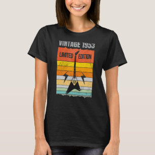 Vintage 1953 Limited Edition Guitar Musician Birth T-Shirt