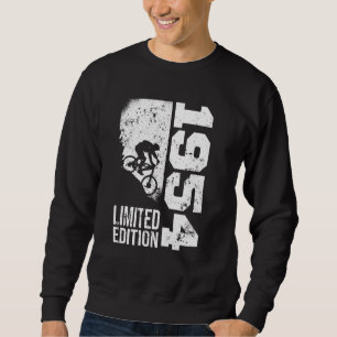 Vintage 1954 Birthday cycling MTB-Bicycles Mountai Sweatshirt