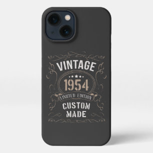 Vintage 1954 Limited Edition Custom made iPhone 13 Case