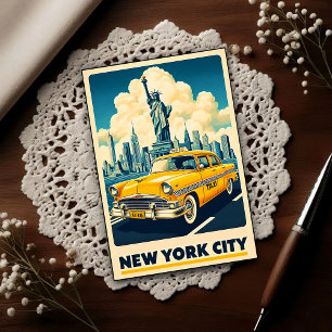 Vintage 1955 New York City Travel  Postcard