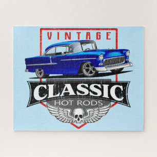 Vintage 1955 Street Rod Jigsaw Puzzle