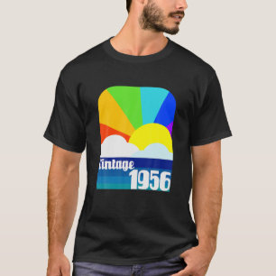 Vintage 1956 66Th Birthday 66 Year Old Birthday T-Shirt