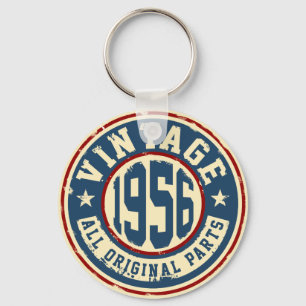 Vintage 1956 All Original Parts Key Ring