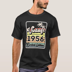 Vintage 1956 Limited Edition 66Th Birthday Gift Me T-Shirt