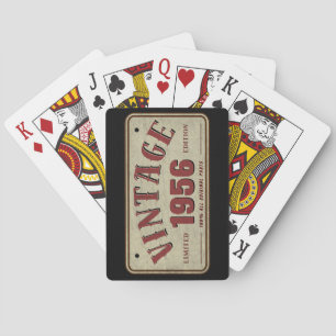 Vintage 1956 Limited Edition All Original Parts Playing Cards