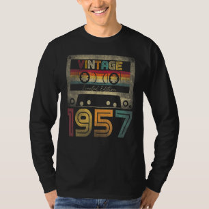 Vintage 1957 65th Birthday  Ideas Men Women Him He T-Shirt