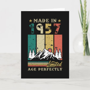 Vintage 1957 Birthday Card