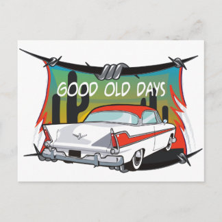 Vintage 1957 Plymouth Postcard