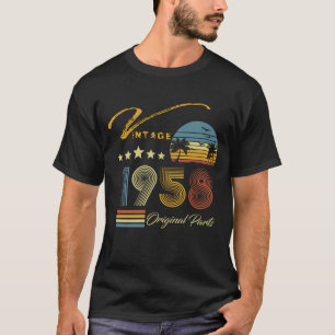 Vintage 1958 60th Birthday T-Shirt