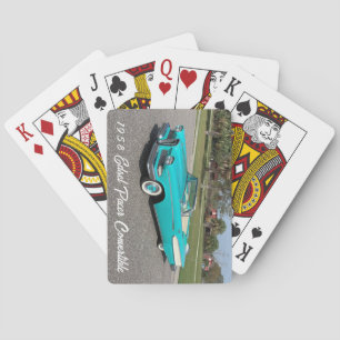 Vintage 1958 Edsel Pacer Convertible Playing Cards