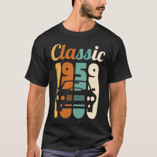 Vintage 1959 Birthday Retro 60th Birthday  60 Year T-Shirt