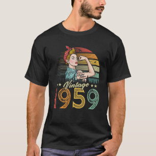 Vintage 1959 Limited Edition 1959 63Rd Birthday 63 T-Shirt