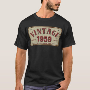 Vintage 1959 Limited Edition All Original Parts T-Shirt