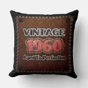 Vintage 1960 - Aged To Perfection Cushion