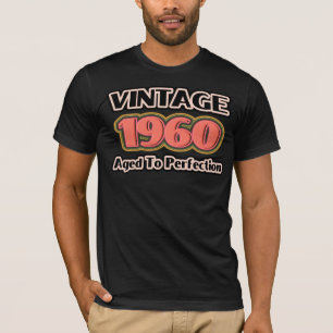 Vintage 1960 - Aged To Perfection T-Shirt