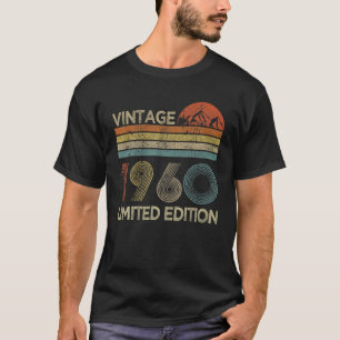 Vintage 1960 Limited Edition 62Th Birthday 62 Yr G T-Shirt