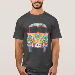 Vintage 1960s Hippie Micro Bus Van Gift T-Shirt