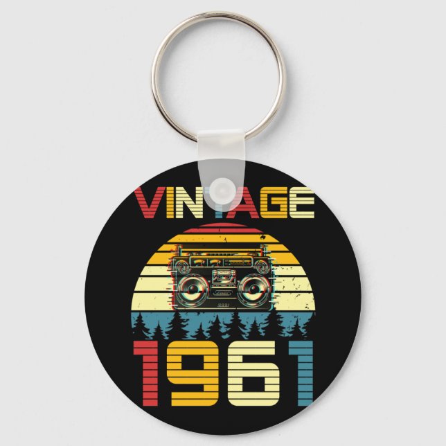 Vintage 1961 key ring (Front)