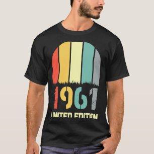Vintage 1961 Men BDay 1961 Birthday T-Shirt