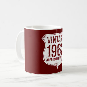 Vintage 1962 Aged To Perfection Coffee Mug