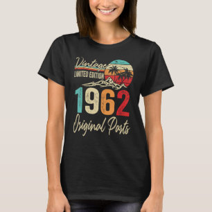 Vintage 1962 Original Parts 60th Birthday T-Shirt
