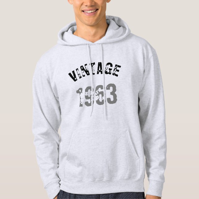 Vintage 1963 hoodie (Front)