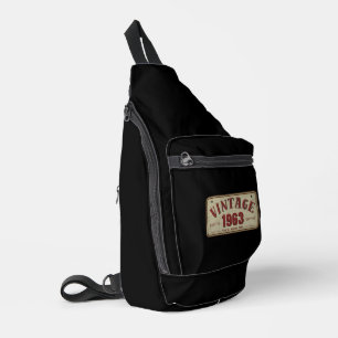 Vintage 1963 Limited Edition All Original Parts Sling Bag