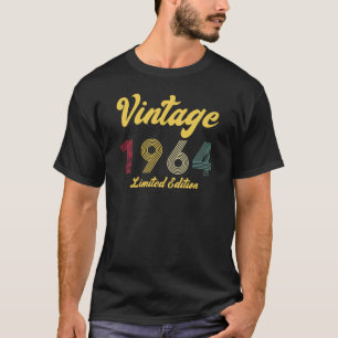 Vintage 1964 60th Birthday Gift Men  T-Shirt