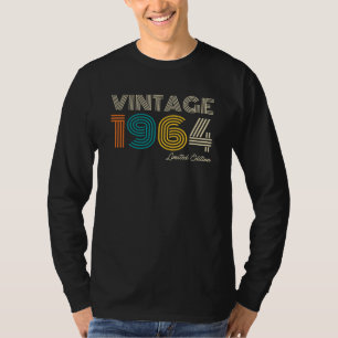 Vintage 1964 Limited Edition 61st Birthday T-Shirt