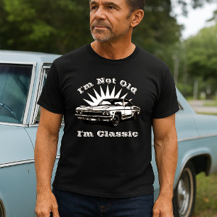 Vintage 1965 Classic Car Birthday Template T-Shirt