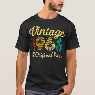 Vintage 1965 Funny 57 Years Old Men And Women 57th T-Shirt