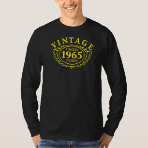 Vintage 1965 Turning 57 Years Old T-Shirt
