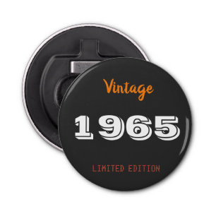 Vintage 1965 year limited edition 60th Birthday Bottle Opener