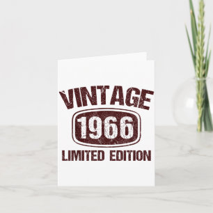 Vintage 1966 60 Years Old 60th Birthday Gift For M Card